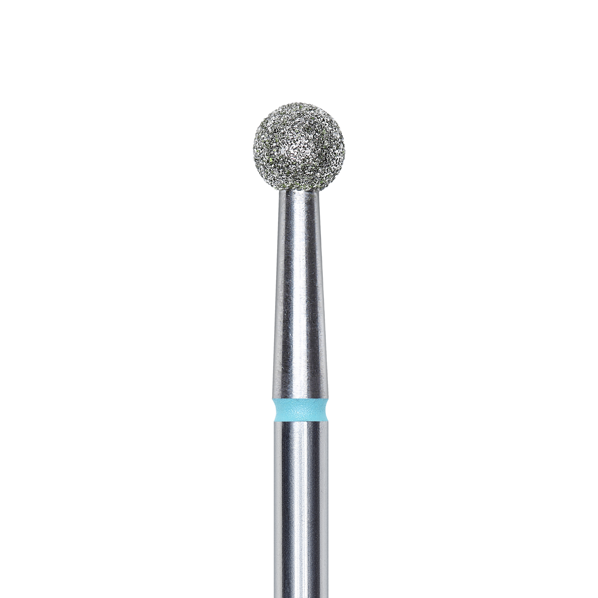 Fraise diamant "boule" - bleu